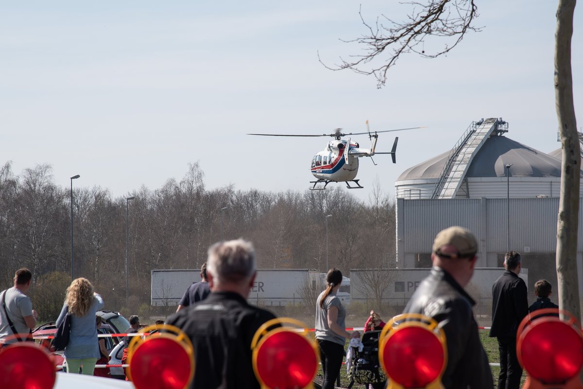 Reifen Lorenz Hubschrauber im Anflug / Foto: © Susanne Weigl
